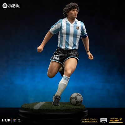 Diego Armando MARADONA Pibe De Oro ARGENTINA Ver 1/10 Scale Statue Iron Studios