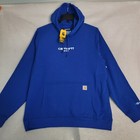 Carhartt Fast Dry Sweater MENS XL BLUE OUTDOORS LIGHTWEIGHT HOODIE NWT
