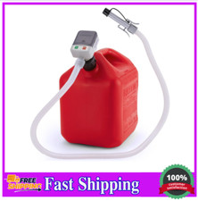 Fuel Transfer Pump for Gas Can with Precision Auto-Shutoff Nozzle  Fast 2.4G...