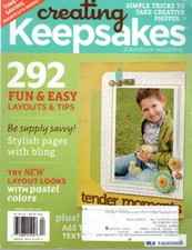 Creating Keepsakes - Magazine - March/April 2011