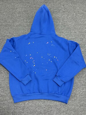 Sp5der ブルー パーカー s Sp5der Beluga Hoodie Blue Men's - FW23 - US