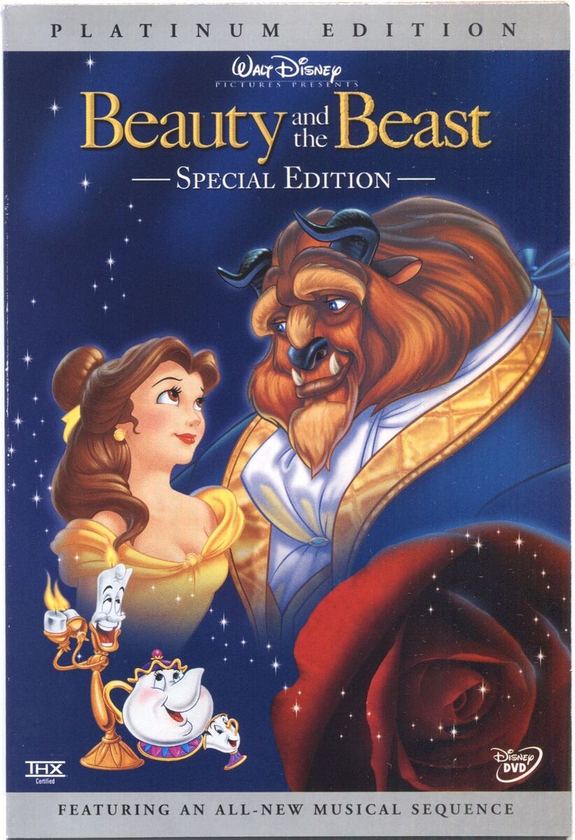 Walt Disney BEAUTY AND THE BEAST Special Edition 2-DISC DVD Walt Disney BEAUTY AND THE BEAST Special Edition 2-DISC DVD