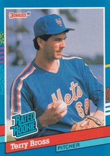 TERRY BROSS 1991 Donruss Rated Rookie #34