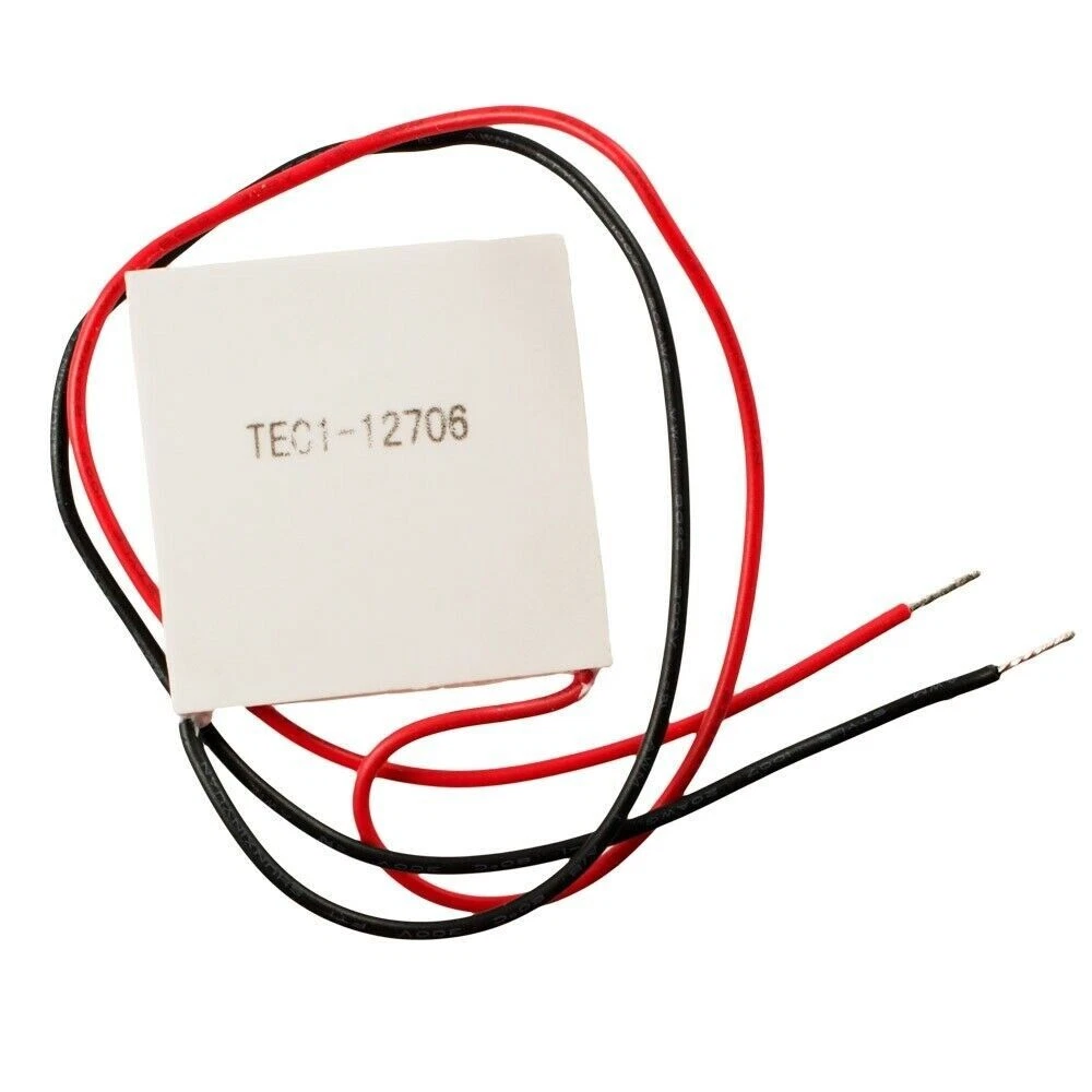 Module Peltier Refroidisseur TEC1-12705 – 12V 48W 4A, Dimensions 50x50x5mm, Pour Projets électroniques DIY