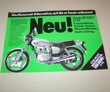 Prospectus/Brochure Honda CB 250 T - 17 HP / CB 400 27 HP