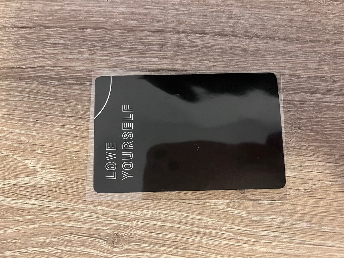 BTS V Tae Hyung Photocard Album Love Yourself Tear R Version PC
