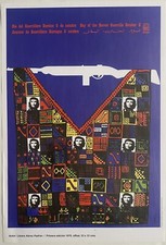 Vintage Cuba Cuban Ernesto Che Guevara USSR political South America art poster