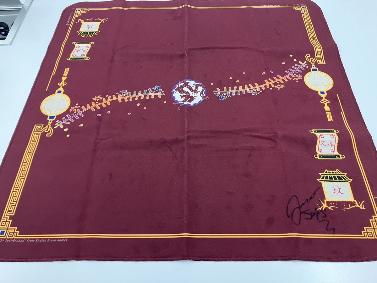 Red Festival Spellground Mat Version 8 *SIGNED BY JAPJI KHALSA