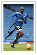 GLEN KAMARA Signed Autograph 6x4 PHOTO Fan Signature Gift Print RANGERS