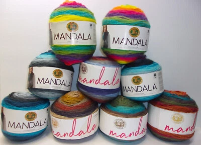 Lion Brand ~ Mandala Yarn (Assorted Styles) in Multiple Color Choice, 1 Yarn Cak