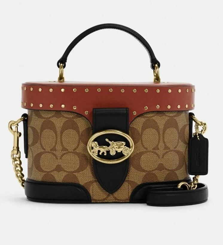 Georgie gem crossbody with rivets sale