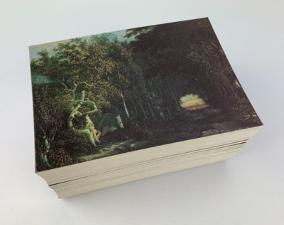Postkarte Isaak van Ruisdael 1599-1677 Landschaft DMK Verlag Nürnberg 180 Stück