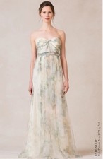 Jenny Yoo Annabelle Convertible Bridesmaid Dress Annabelle w/ Sash Size 10