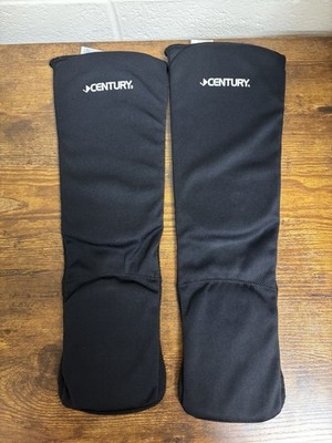 Shin guards instep Karate MMA Century Martial Arts Shin - Black - Size Small 