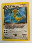 Dark Dragonite 22/82 - 1ST Edition Team Rocket - Non Holo Pokemon TCG