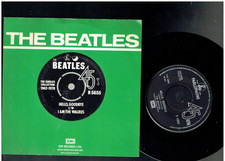 THE BEATLES HELLO GOODBYE/I AM THE WALRUS 1967 7 INCH VINYL SINGLE 1976 PRESSING