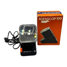 Agfascop 100 Scoper Dia Betrachter 5x5cm Slide Viewer Analog Fotograf Projektor