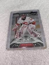 Curtis McElhinney 2007-08 Black Diamond Rookie Gems Rookie Card #160. rookie card picture
