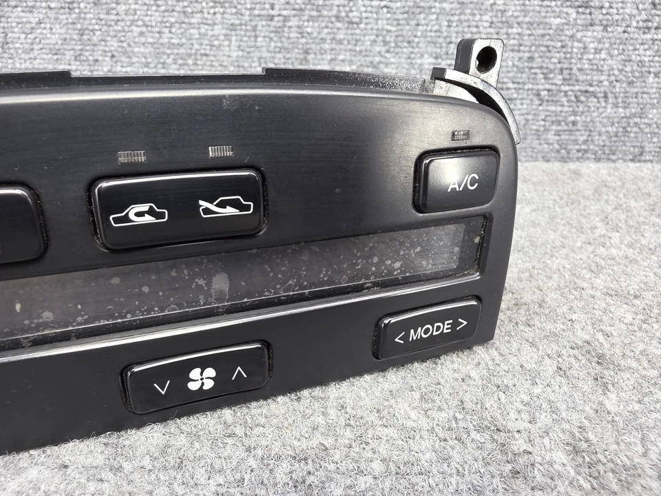 LEXUS 1995-1996 SC300 SC400 OEM CONJUNTO DE INTERRUPTOR DE CONTROL DE TEMPERATURA DE AIRE ACONDICIONADO FRONTAL Foto 3 de 4