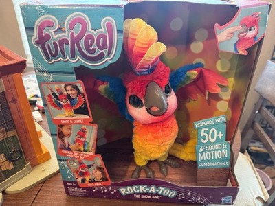New in  Box FurReal Friends Rock-A-Too The Show Bird Interactive Talking Parrot