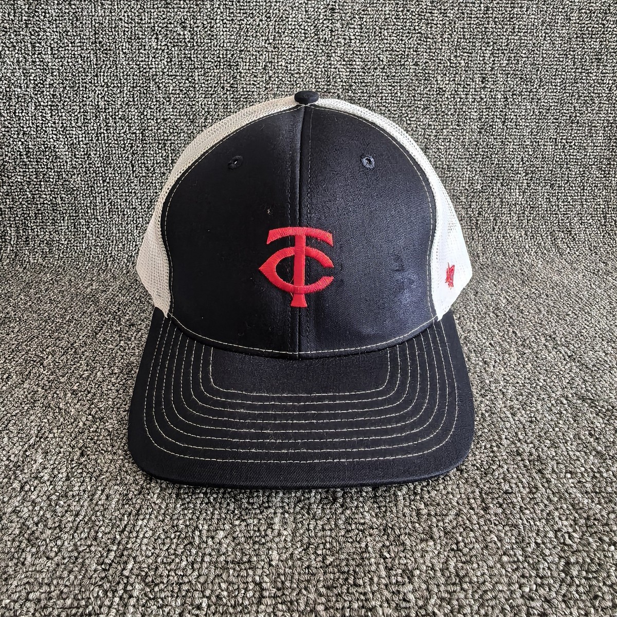 47 Brand Minnesota Twins TC Trucker Hat Snapback Navy White Red