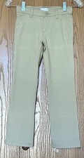 GIRLS The Children's Place Khaki Beige Casual Pants Size 6X 7 Soft Cotton
