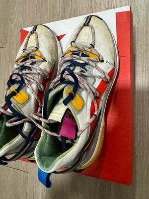 Dsquared2 Men's Bubble Sneakers White/Grey/Red Eu Size 43/ Us Size 11 Dsq2
