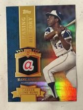 Hank Aaron 2013 Chasing History Gold Foil #CH-35~mint Condition~Free Shipping