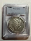 1884 S $1 MORGAN SILVER DOLLAR PCGS XF40 NICE ORIGINAL TOUGH DATE