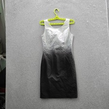 Banana Republic Women Dress 2 Gray Colorblock Sheath Ombre Sleeveless NWT