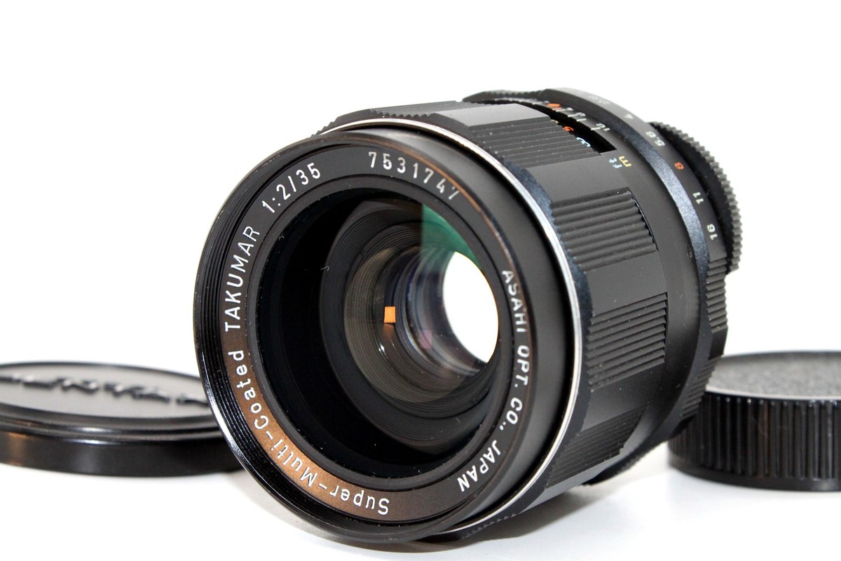 35mm Lens Takumar 35 Pentax Asahi Super Takumar 35mm F/2 M42 Mount