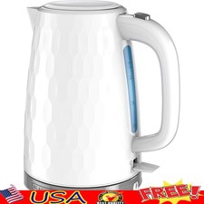Cordless Electric Kettle 1.7L Rapid Boil Auto Shutoff Water Window Filter New