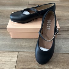 NEW Bloch Tap On Shoes Dance Jazz BLACK Kids Child  s Size 12.5 S0302G