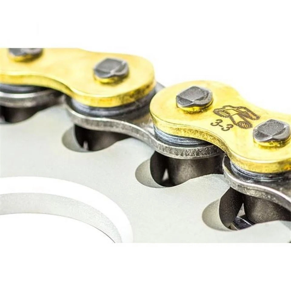 Corrente Renthal 520 R3-3 SRS - Ouro, 120 elos C416 - Imagem 3 de 4