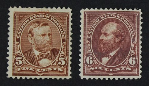 CKStamps: US Stamps Collection Scott#270 271 Mint H OG