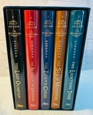 Percy Jackson & The Olympians First Edition 1-5 Hardcover Books Boxset