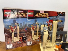 LEGO Marvel: Rhino and Sandman Super Villain Team-Up (76037) 99% Complete