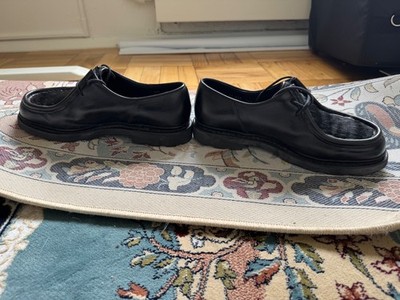 Paraboot Michael Size 43 (US 10) Lisse-Noir Leather and French