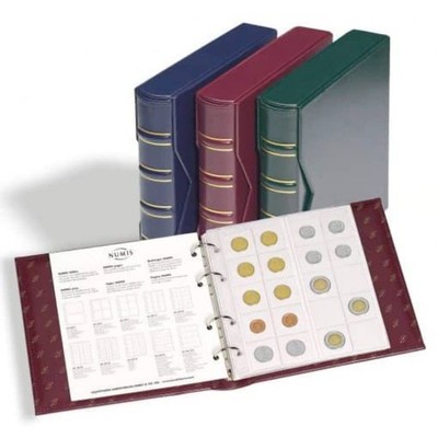 Leuchtturm 330847 Ringbinder Numis - Classic Design mit Schutzkassette und 4-Rin
