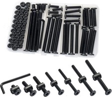 Crib Screws Hardware Replacement Kit,Socell 32Set Baby Bed Frame Bolts Barrel N