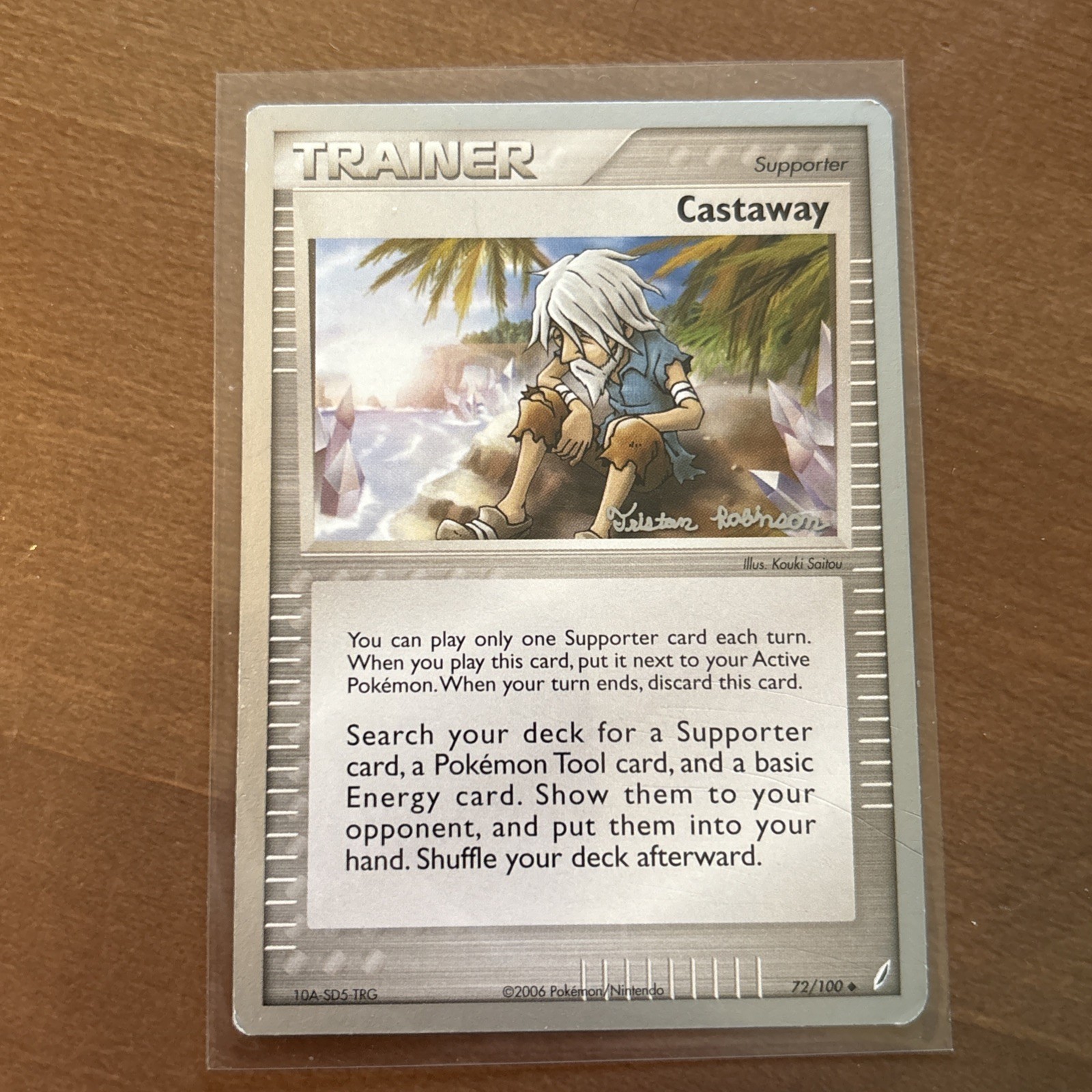Pokemon TCG : Castaway 72/100 World Championship PROMO 2008 Uncommon LP