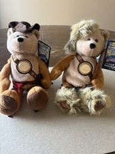 Limited Treasures 2004 Lewis & Clark Collectible Coin Teddy Bears Set Of Two