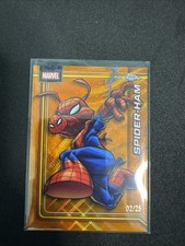 2026 Topps Chrome Marvel Comics Spider-Ham Orange Wave Refractor 02/25 #162