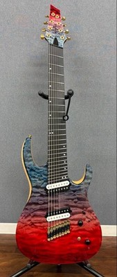 Kiesel DC8 E-Gitarre Custom Color 2023, gesteppte Ahorndecke, Piezobrücke