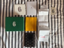 Goyard Saint Marc black/black card wallet holder