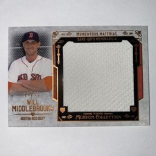 2015 Topps Museum Collection Momentous Materials Jumbo Relics Will /35