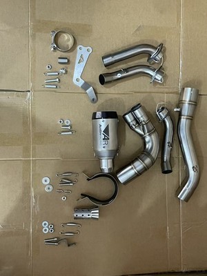 Full Exhaust System Pipe For Yamaha MT-09 FZ09 Tracer 9 2024 2025