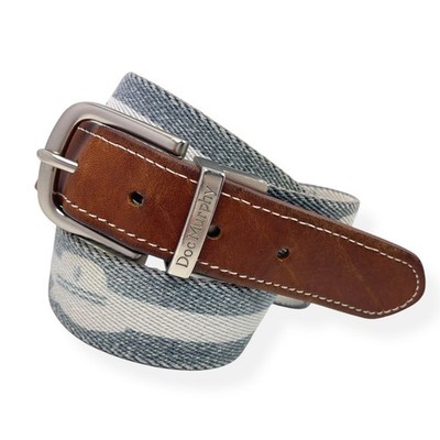 Doc Murphy Cotton Leather Cut To Size Mens Golf Belt 38'' Bucket Hat Nickel