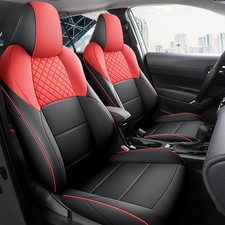Motoptes Car Leather Seat Covers For 2021-2025 Toyota Bz4x 5seat Cover