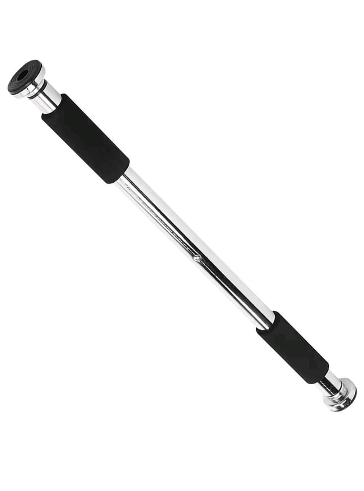 Barre de traction musculation pour porte extensible de 80 a 130 cm - Photo 1/4
